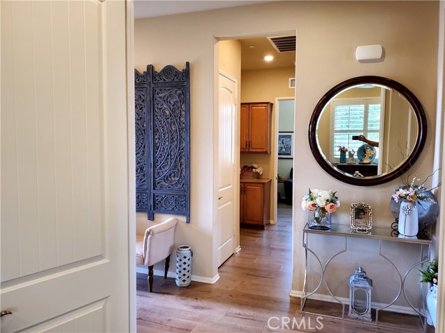 Entry hallway to office