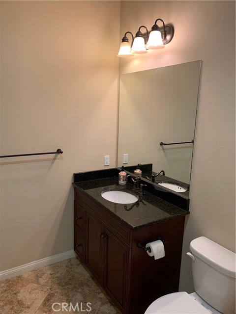 vanity in bathroom 2