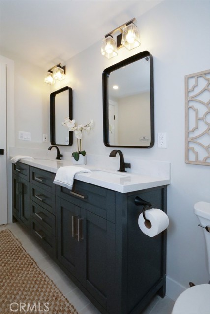bathroom 3 double sink vanity