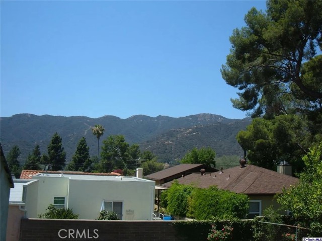 View from back yard
