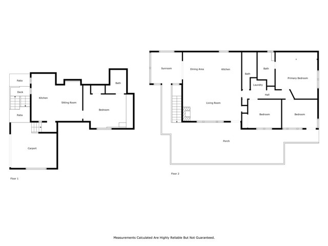 Plot map of house.