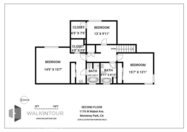 Detail Gallery Image 37 of 37 For 1176 W Mabel, Monterey Park,  CA 91754 - 4 Beds | 3 Baths