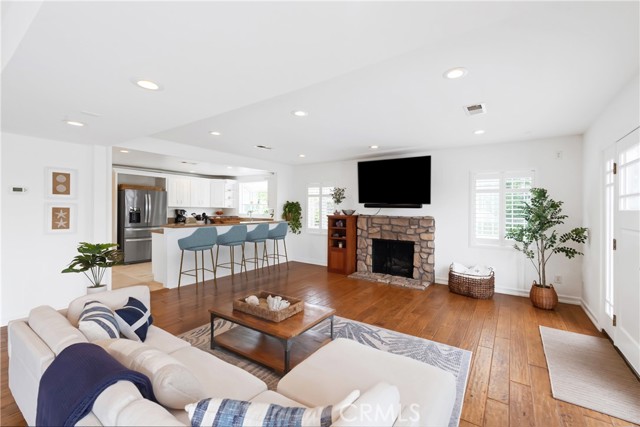 Great room in the main house