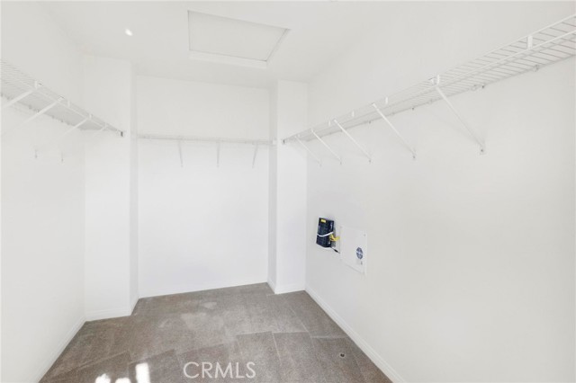 Walk-in Closet in Master bedroom