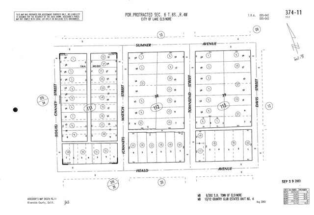 Detail Gallery Image 4 of 4 For 0 Townsend, Lake Elsinore,  CA 92530 - – Beds | – Baths