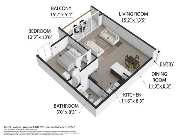 601 Prospect Avenue, Redondo Beach, California 90277, 1 Bedroom Bedrooms, ,1 BathroomBathrooms,Residential,Sold,Prospect,WS24022929