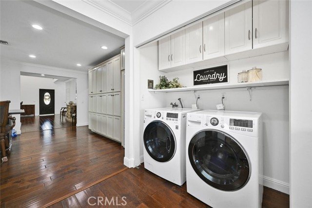 Indoor Laundry at Family Room