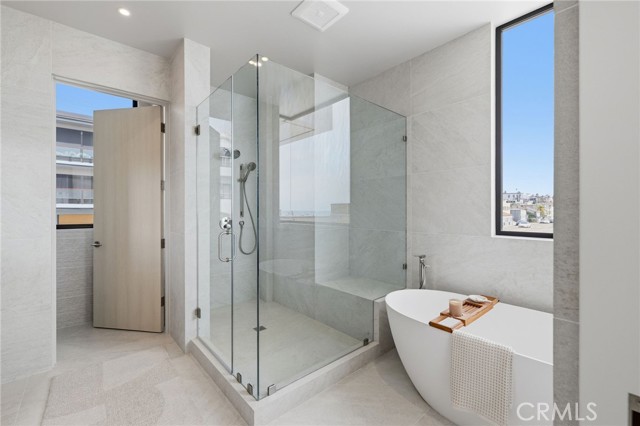 Primary bath and toilet