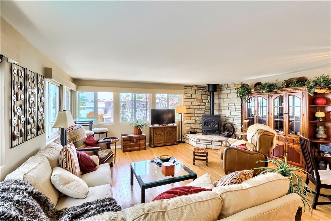 The Living Room is Large and Great for Entertaining with Ample Room for Extensive Seating and a Dining Area.