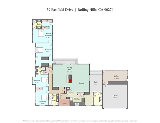 59 Eastfield Drive, Rolling Hills, California 90274, 4 Bedrooms Bedrooms, ,3 BathroomsBathrooms,Residential,Sold,Eastfield,PV22037870