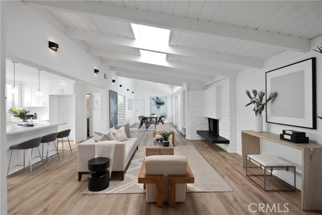 Lots of open space, great for entertaining.