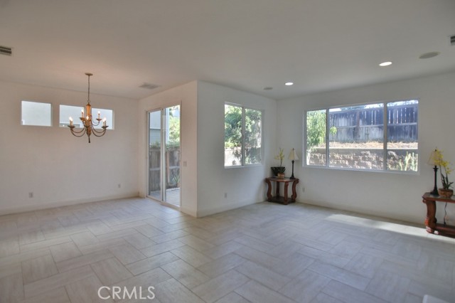 Living Room and Dining Room