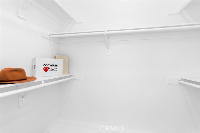 One of two walk-in closets in Master Suite
