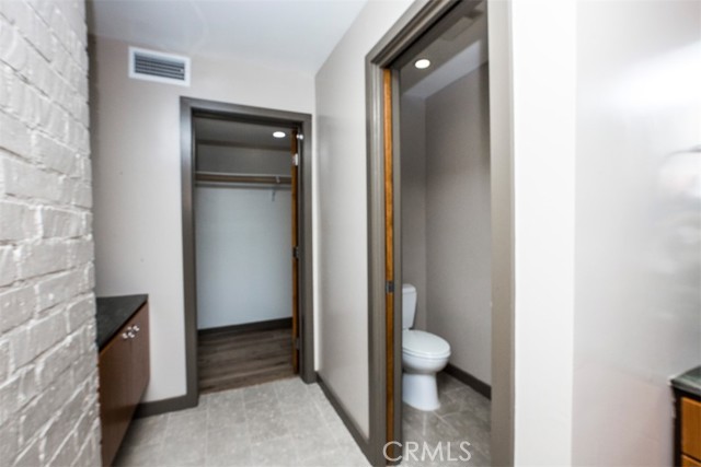master suite walk-in closet and toilet room