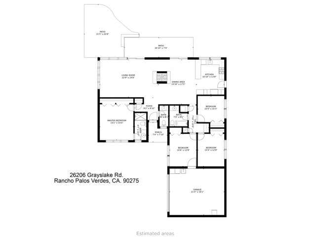 26206 Grayslake Road, Rancho Palos Verdes, California 90275, 4 Bedrooms Bedrooms, ,2 BathroomsBathrooms,Residential,Sold,Grayslake,SB22078897