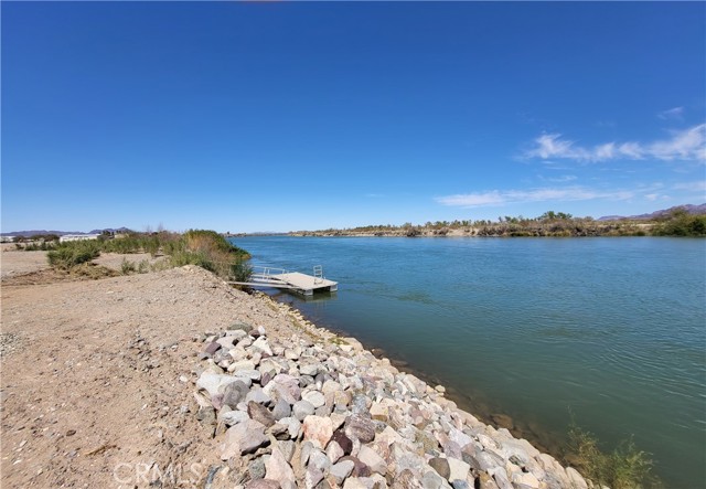 View looking up the river