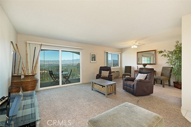 Large living area with unobstructed views!