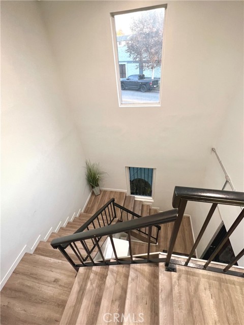 Stairs leading upstairs