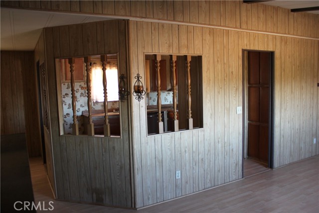 view of kitchen from living room