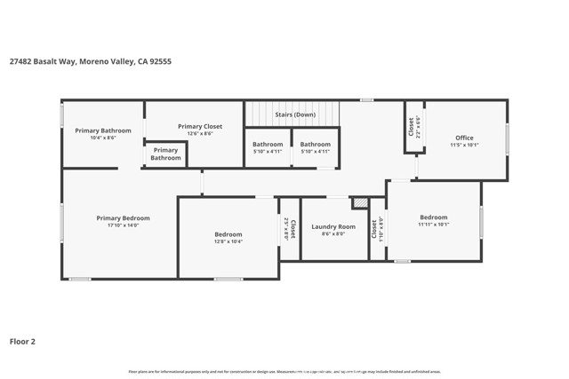 Detail Gallery Image 45 of 54 For 27482 Basalt, Moreno Valley,  CA 92555 - 4 Beds | 2/1 Baths