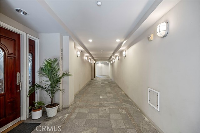 Only unit facing bright open hallway