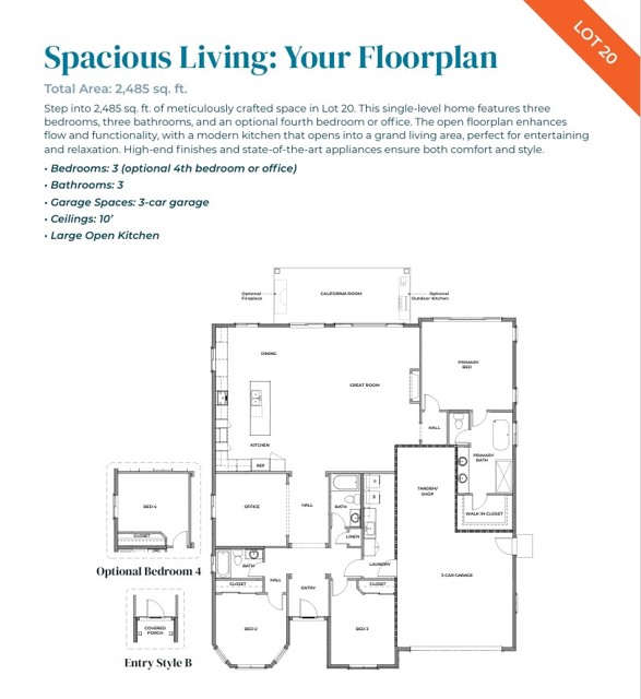 Detail Gallery Image 9 of 23 For 6741 Tierras Altas Ln, San Luis Obispo,  CA 93405 - 3 Beds | 3 Baths