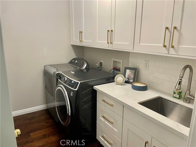 Newly Remodeled Laundry Room