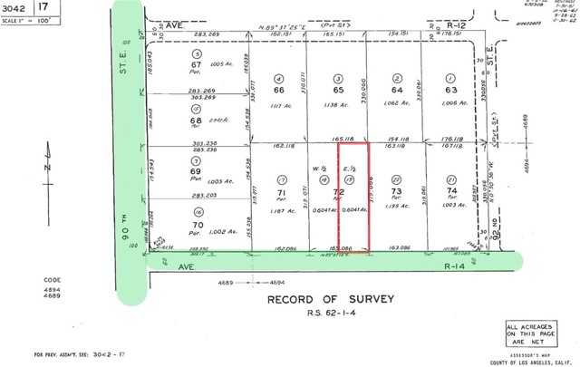 Detail Gallery Image 7 of 7 For 0 Ave R14 Vic 92nd Ste, Littlerock,  CA 93543 - – Beds | – Baths