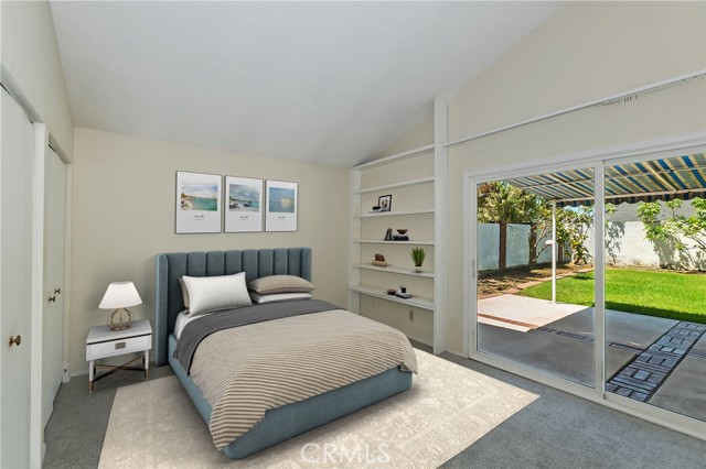 Virtual Staging Shown Here In The Main Bedroom