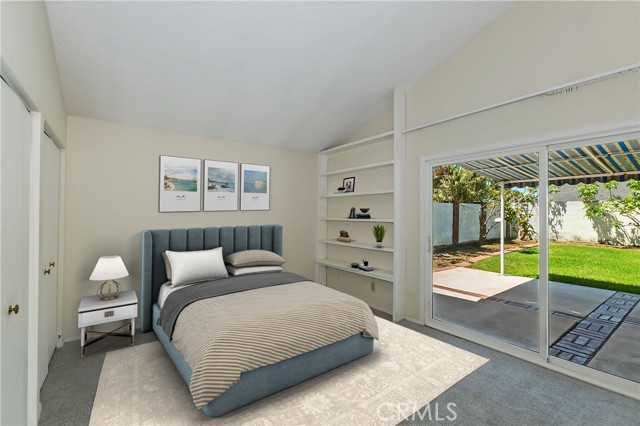 Virtual Staging Shown Here In The Main Bedroom