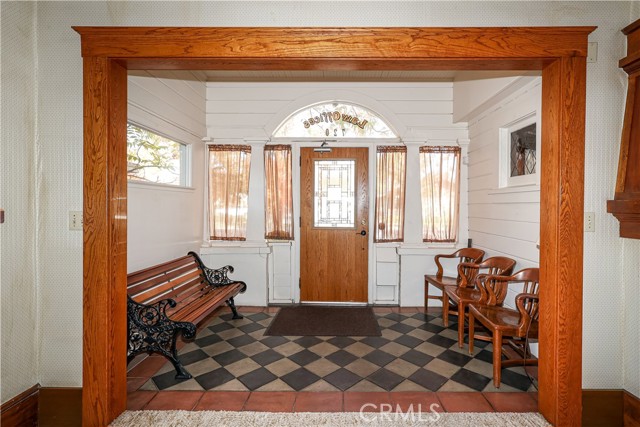 Entry way, client waiting area.