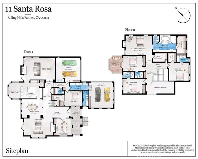 Floor Plan - Level 1 and Level 2 Floor Plan - Level 1 and Level 2