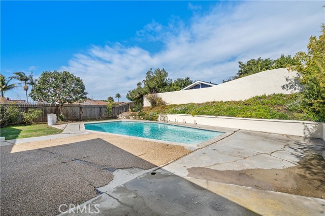 Yard with pool