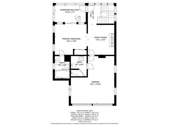 Floorplan of Level 2