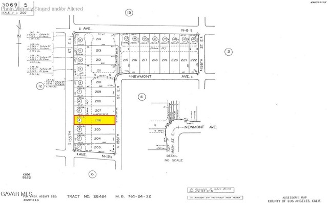 Detail Gallery Image 2 of 2 For 0 156th, Lancaster,  CA 93535 - – Beds | – Baths