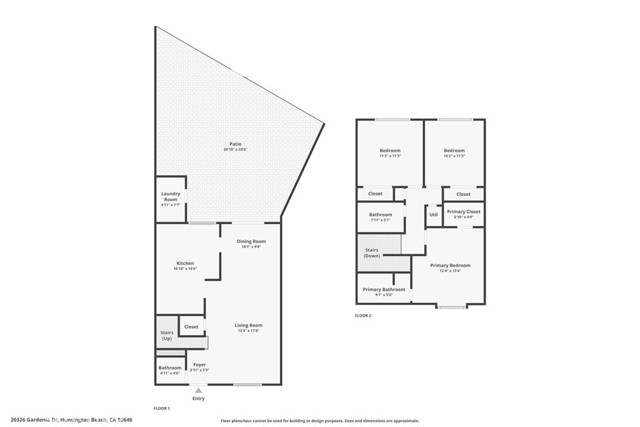 Detail Gallery Image 35 of 37 For 20326 Gardenia Dr, Huntington Beach,  CA 92646 - 3 Beds | 2/1 Baths