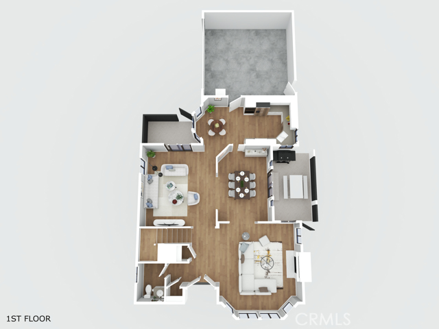 3D 1st Floor Plan 3D 1st Floor Plan