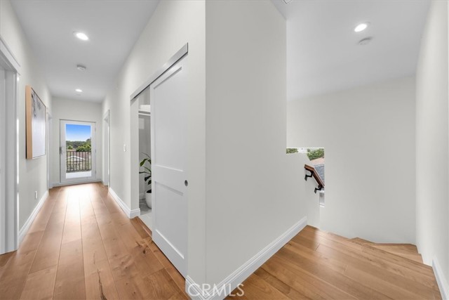 Upstairs Hallway with Laundry