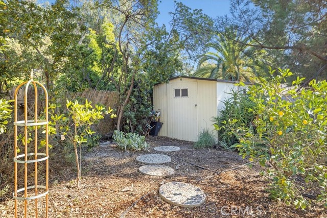 Several sheds throughout the property for gardening tools and supplies