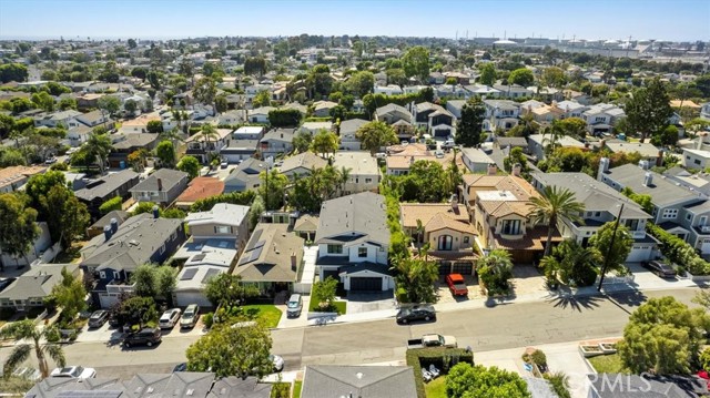Drone shot of the property and surrounding area