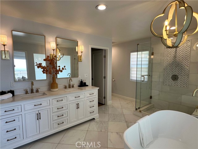 Remodeled Master bathroom