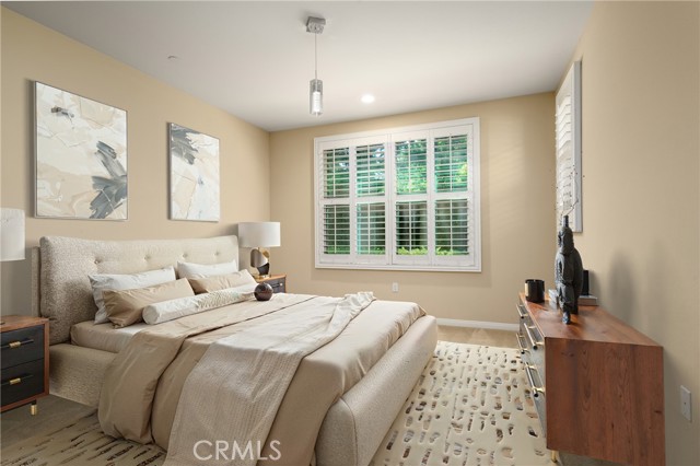 Primary bedroom - Virtually Staged
