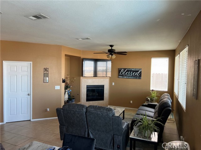 den with fireplace