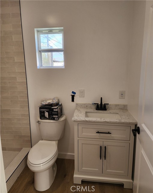Bathroom still under construction
