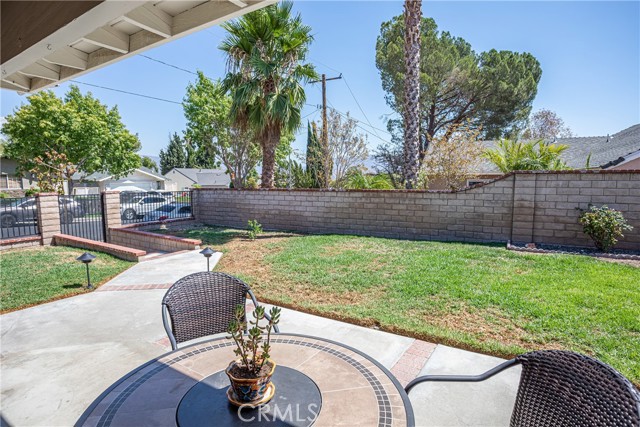 28209 Hot Springs - cozy patio area in front yard!