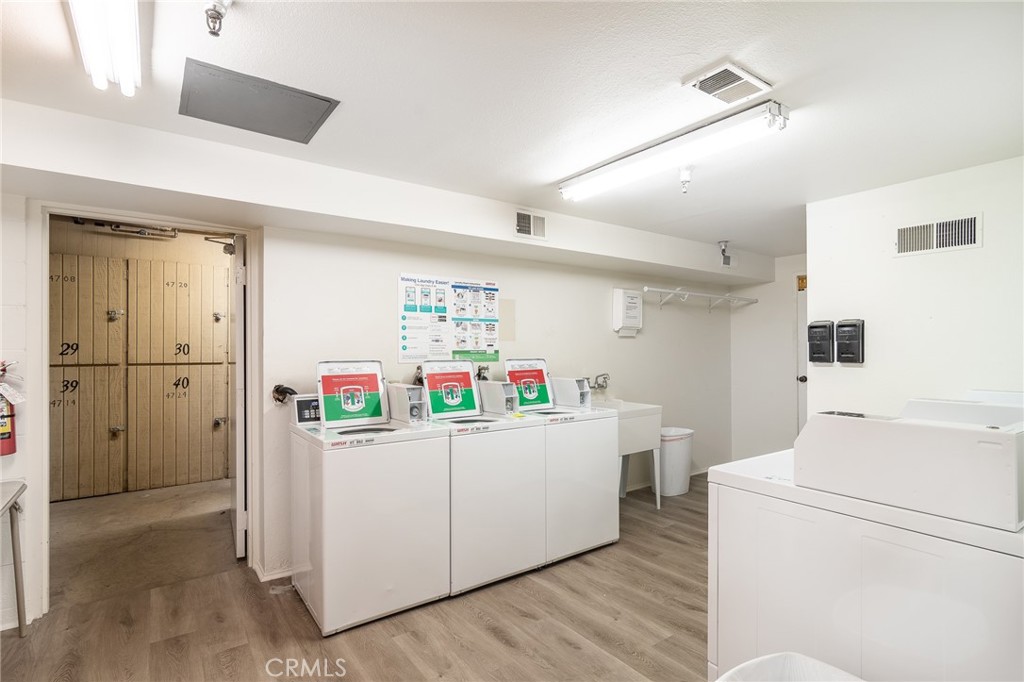 Newly remodeled Community Laundry is easily accessed by elevator or stairs