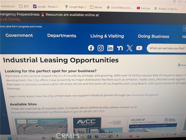  Commercial for Sale in Palmdale, California
