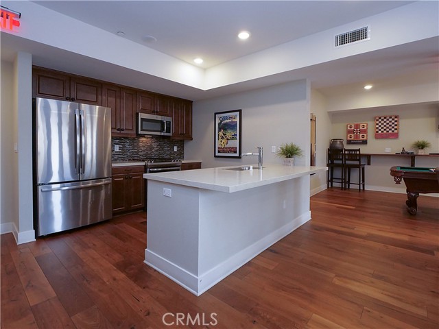 Kitchen in the Rec Room