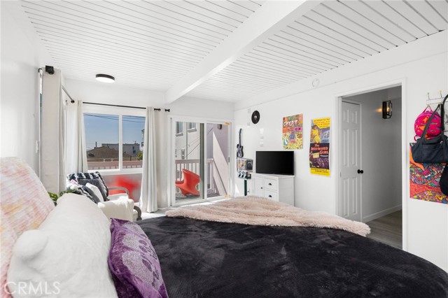 Top level primary bedroom