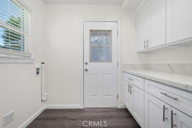 Indoor laundry room